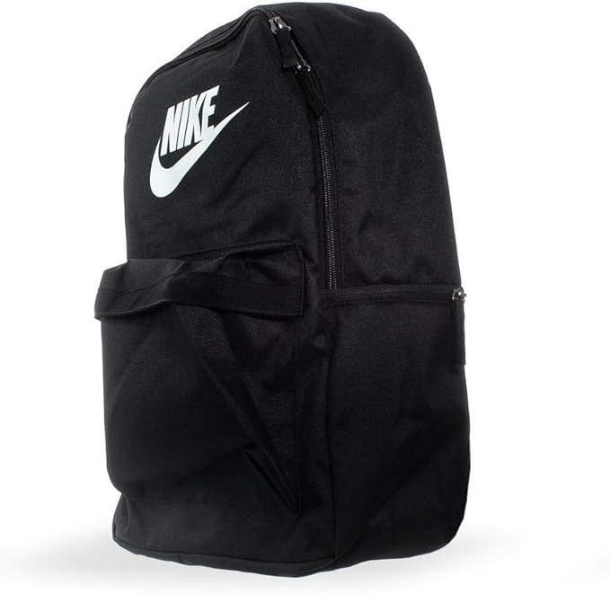 NIKE Heritage Backpack 2.0, Black/Black/White, Misc | Amazon (US)