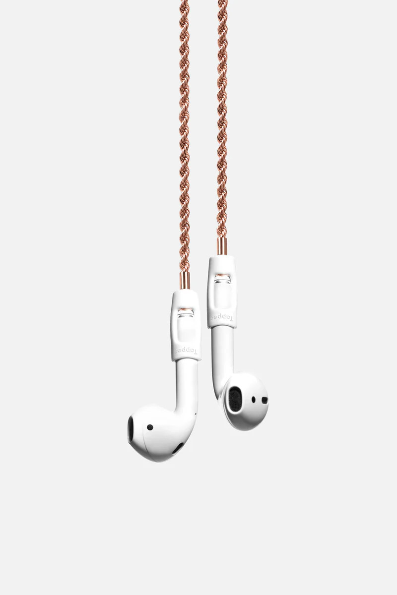 Rose Gold Headphone Rope Chain | Bandier