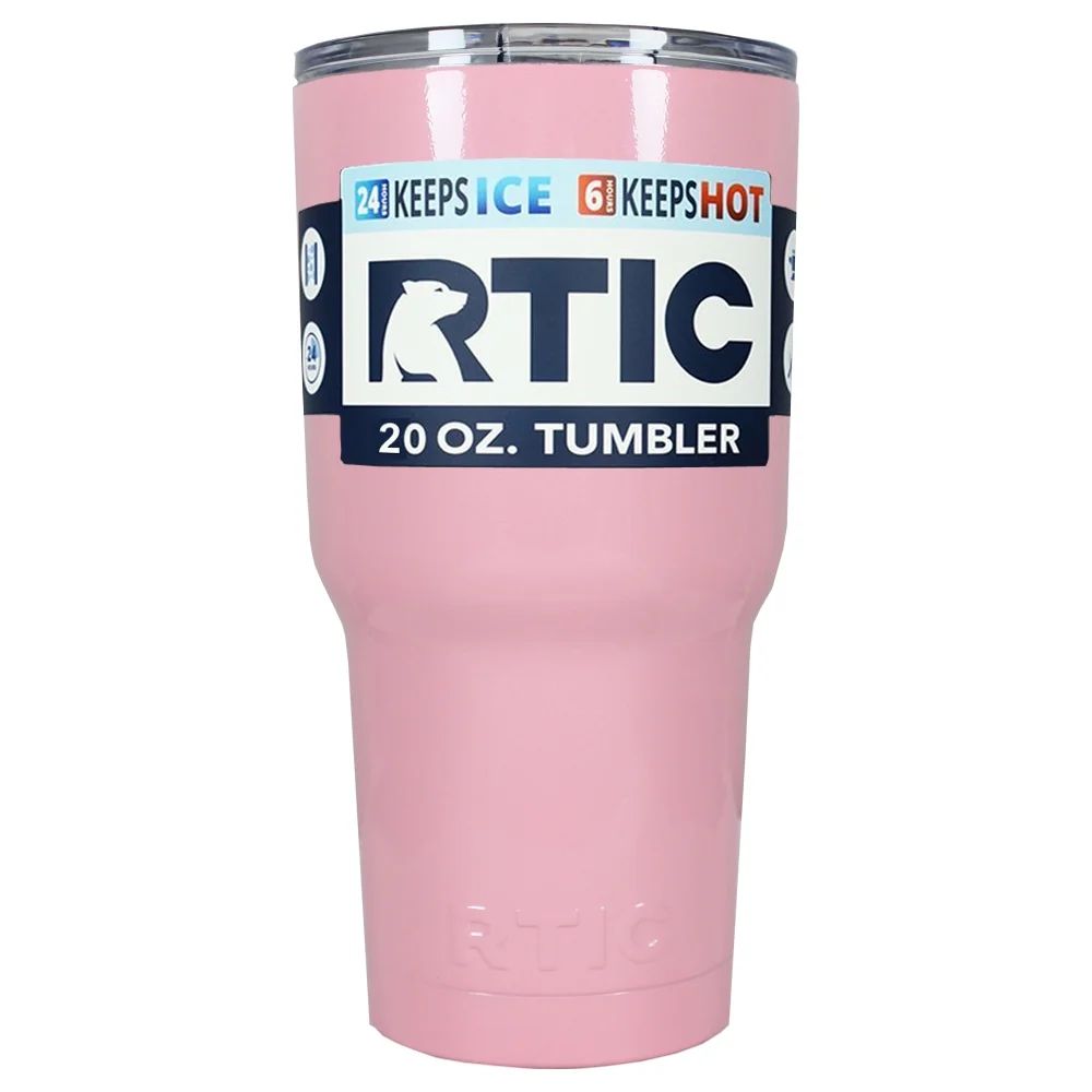RTIC 20 oz Pretty Pink Stainless Steel Tumbler Cup | Walmart (US)