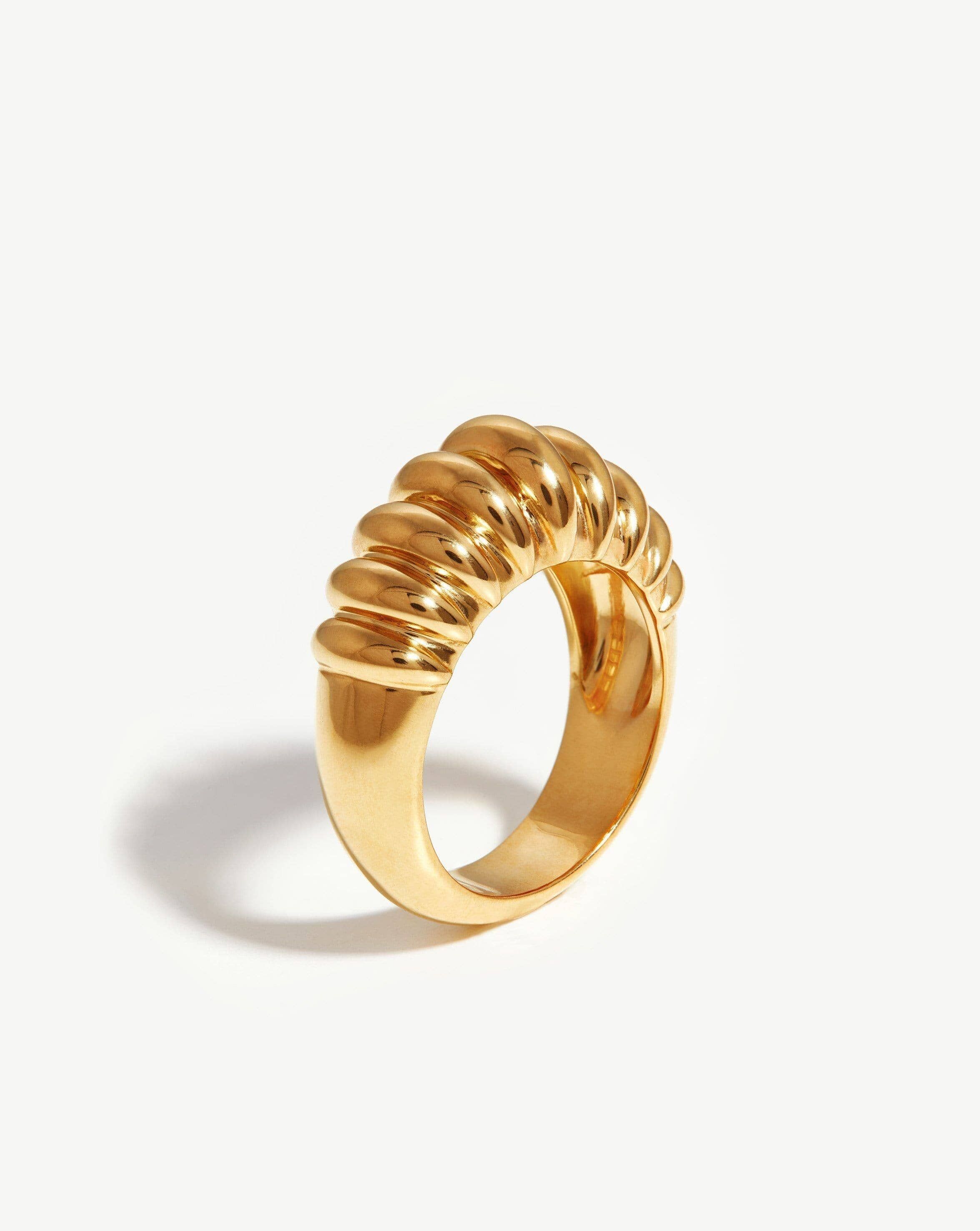 Claw Ridge Ring | 18ct Gold Plated | Missoma