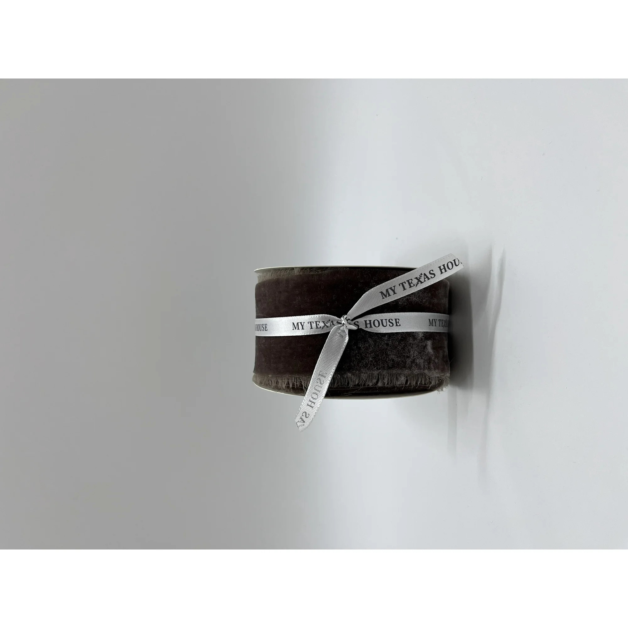 Brown Frey Edge Christmas Ribbon, 12 foot, by My Texas House - Walmart.com | Walmart (US)