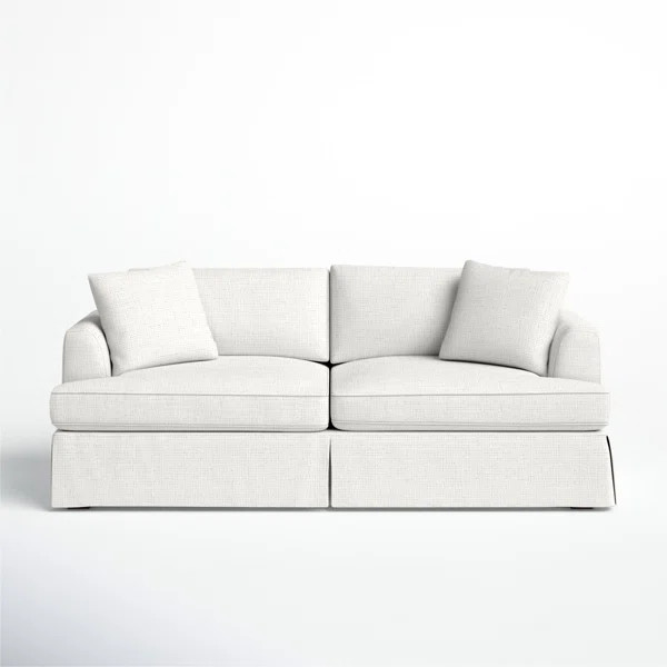 Lucia 92.5'' Slipcovered Sofa | Wayfair North America