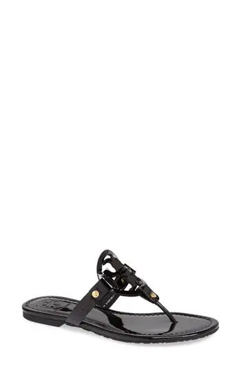 Women's Tory Burch 'Miller' Flip Flop, Size 13 M - Black | Nordstrom