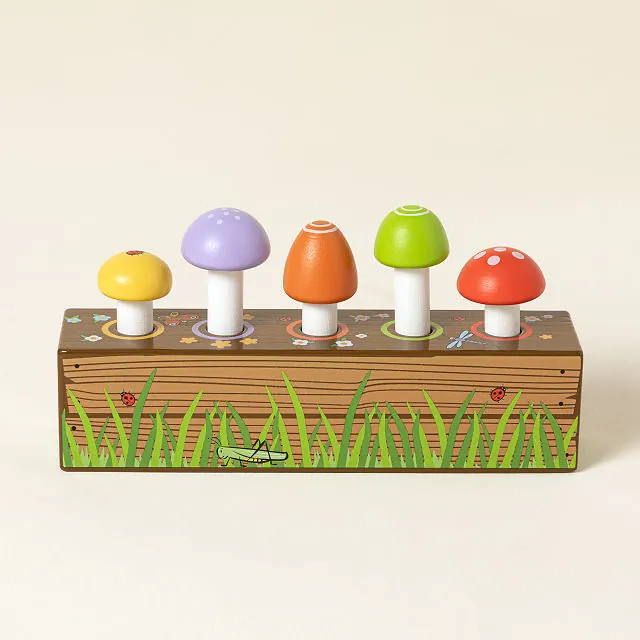 Toddler Pop & Play Jumpin’ Mushroom Garden | UncommonGoods