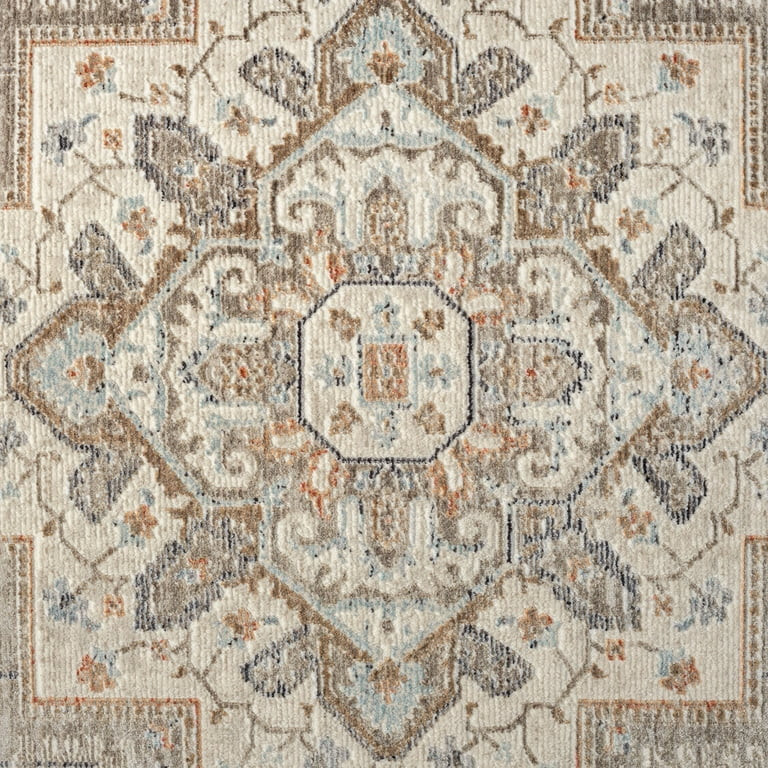 Better Homes and Gardens Medallion Area Rug, Multicolor, 7'11"x10'2" | Walmart (US)