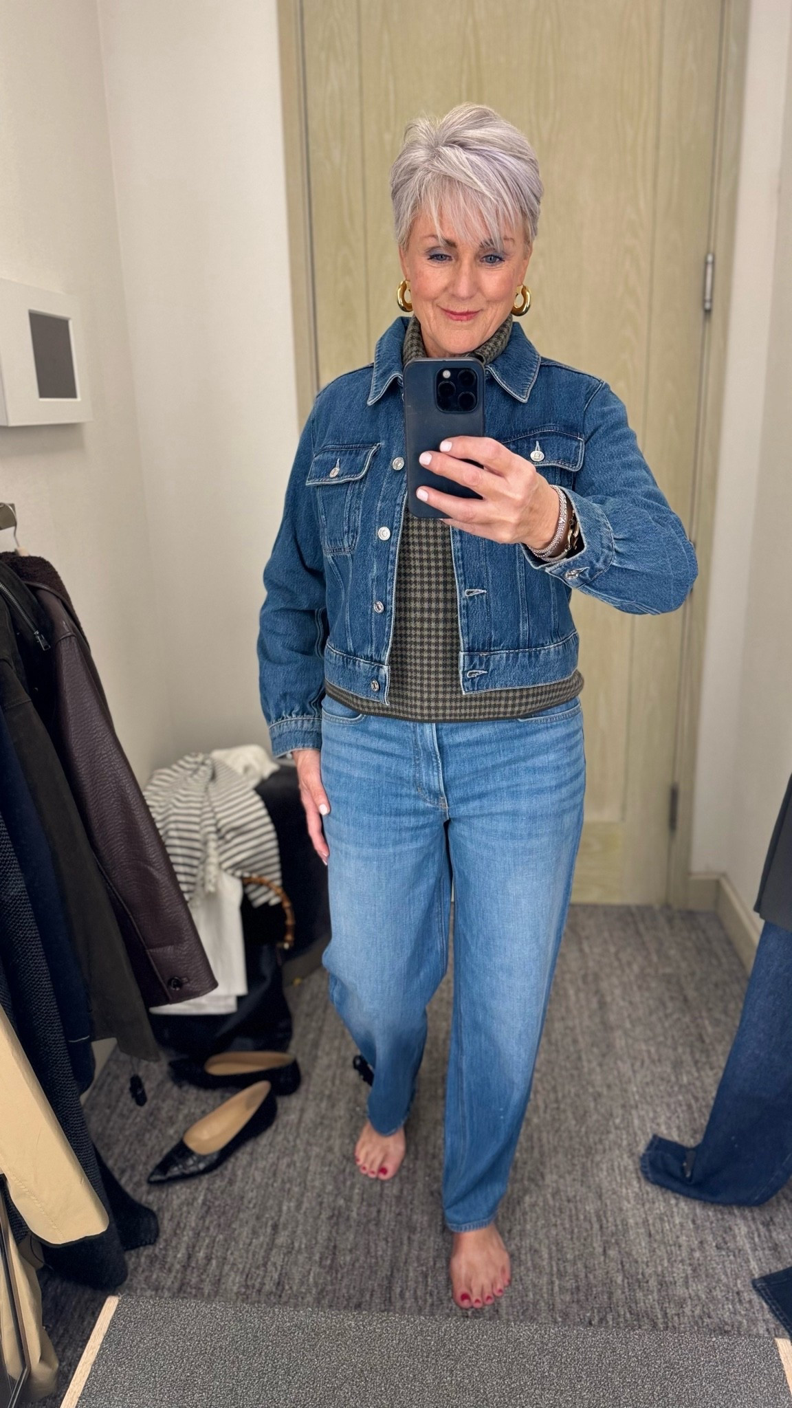 Paige Denim Jacket 🧥

#LTKootd #LTKSeasonal #LTKOver40