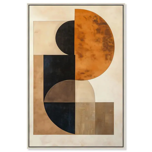 Divided Circle II Canvas by Art Remedy | Bed Bath & Beyond