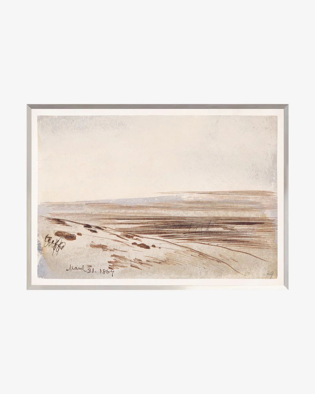 Mauve Watercolor Desert | McGee & Co.