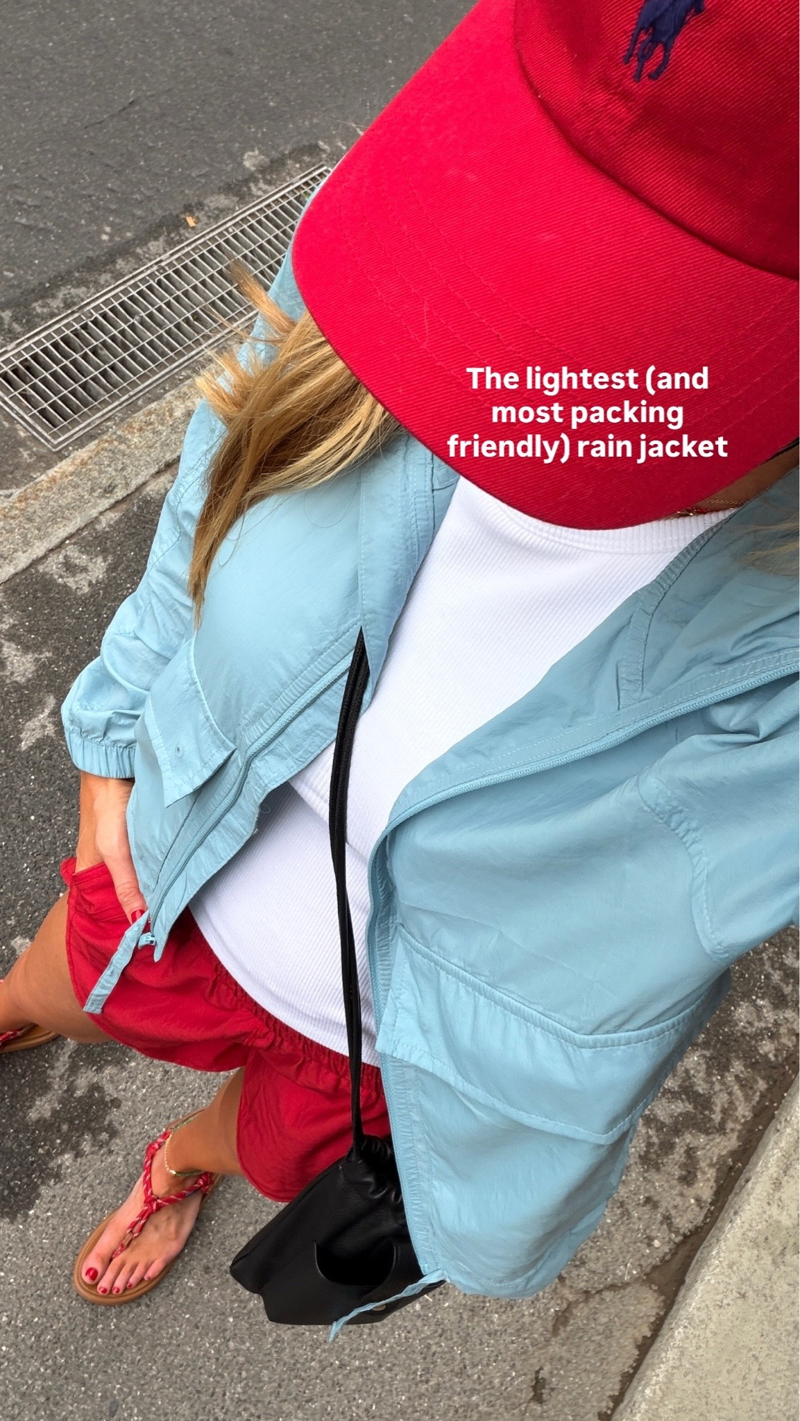 Love this rain jacket- so light and easy to pack. Runs TTS, wearing a S. Tank runs TTS wearing a S. Shorts run TTS

#LTKootd #LTKgrwm #LTKTravel