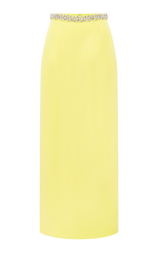 Kyra Embellished Satin Maxi Skirt | Moda Operandi (Global)