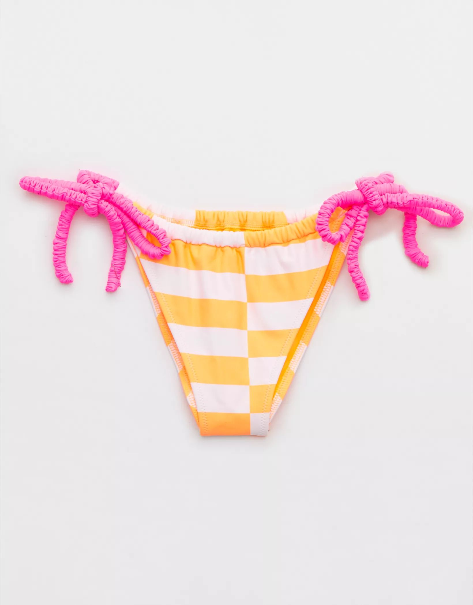 Aerie Low Rise Scrunchie Tie Cheekiest Bikini Bottom | Aerie
