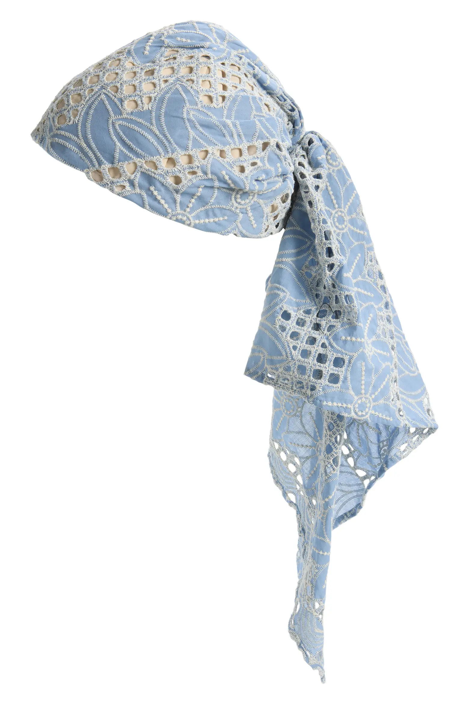Sophia Cotton Eyelet Scarf Cap (Women) | Nordstrom | Nordstrom
