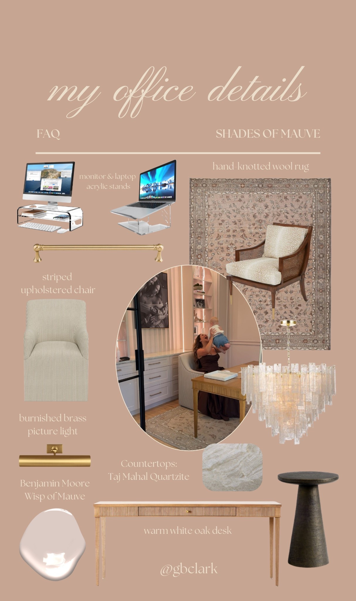 All of my gorgeous new office details that I am absolutely obsessed with!!! 

#homeoffice #interiorstyle #neutralinterior #interiorinspo