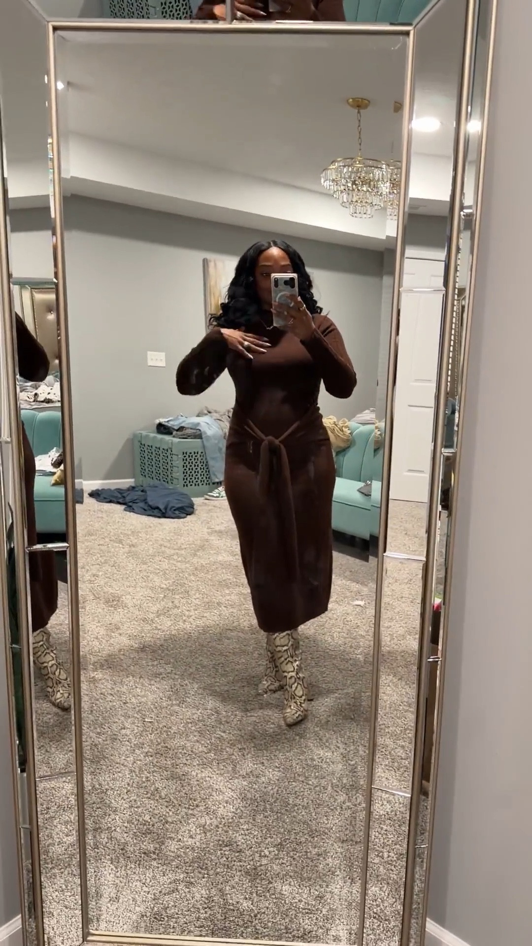 Cute sweater dress for multiple occasions  

#LTKOver40 #LTKootd #LTKMidsize