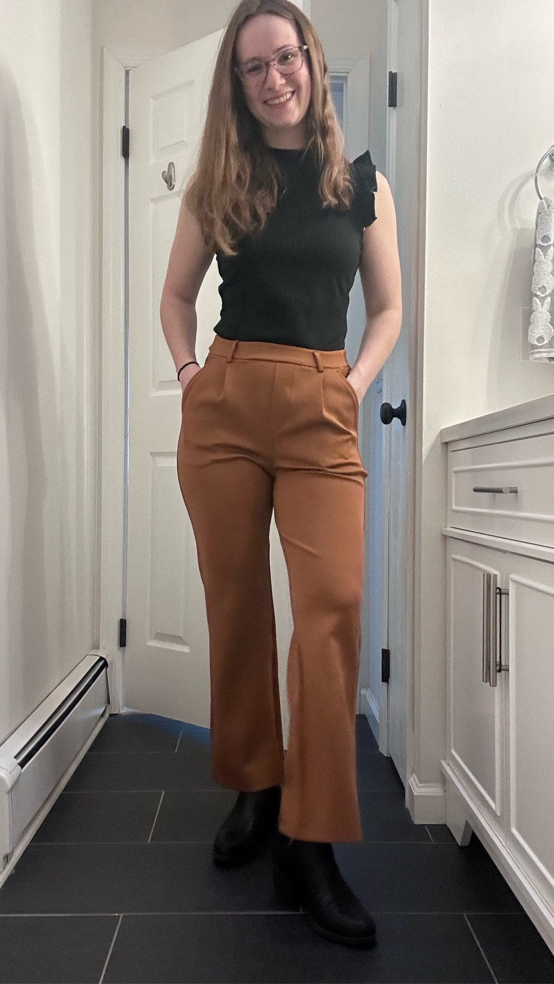 I found another pair of super comfortable work pants! These are super stretchy and comfortable 

#LTKmomlife #LTKWorkwear #LTKootd