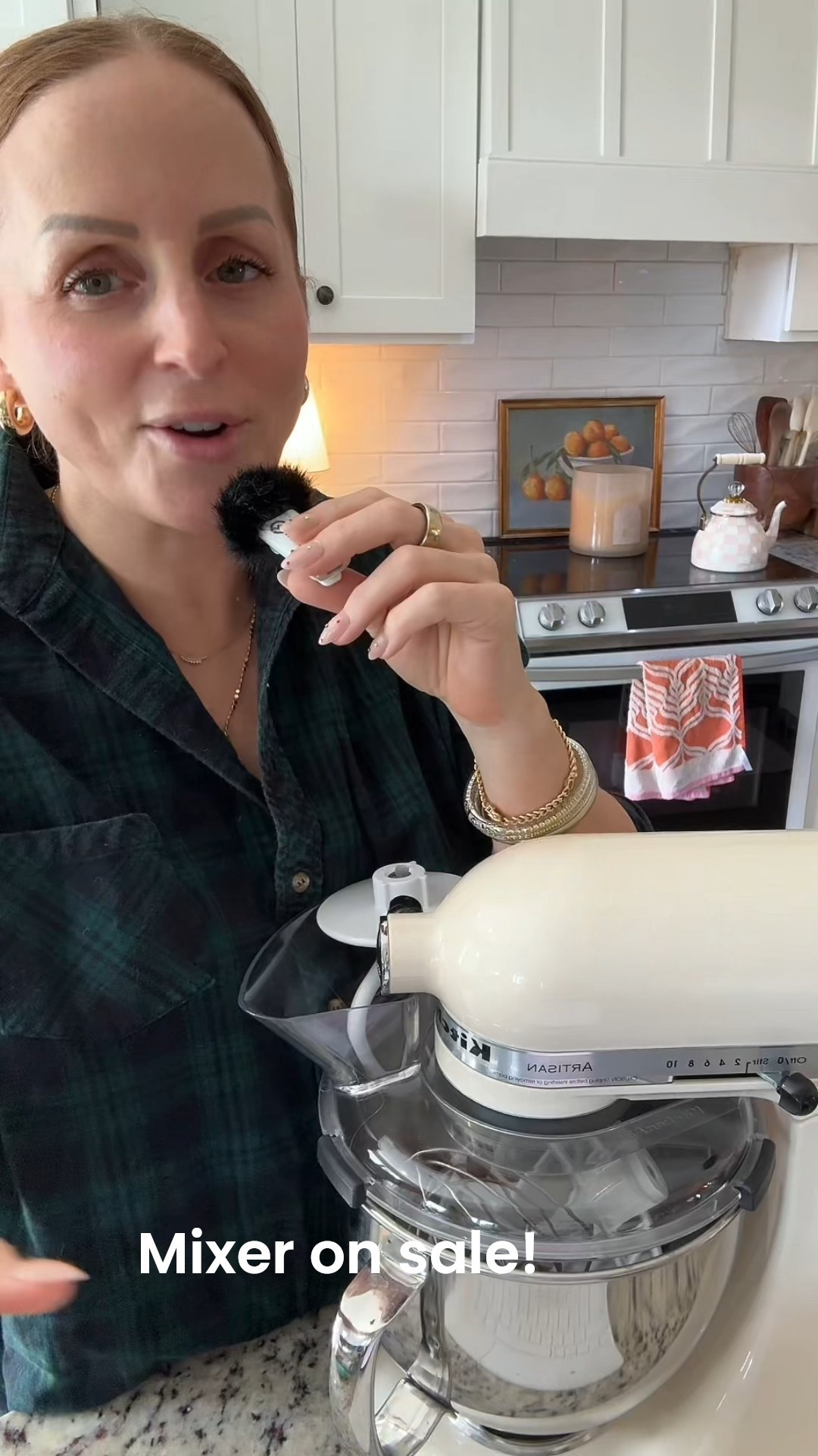 Watch to the end and follow for more ideas! Found the best kitchen mixer and it’s on huge sale!! $200 off for Black Friday sale! Let’s bake something yummy together! 
@QVC 

Kitchenaid kitchenaid mixer, holiday baking, baking, entertaining, holiday kitchen 

#LTKSeasonal #LTKHome #LTKParties