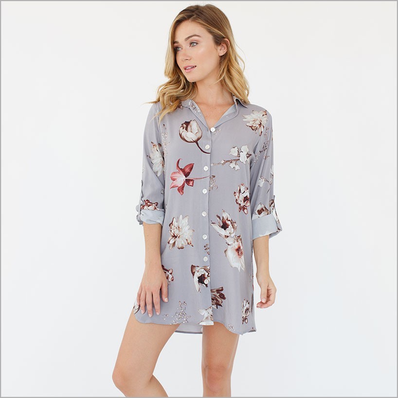 Boyfriend Shirt. Camino | Plum Pretty Sugar