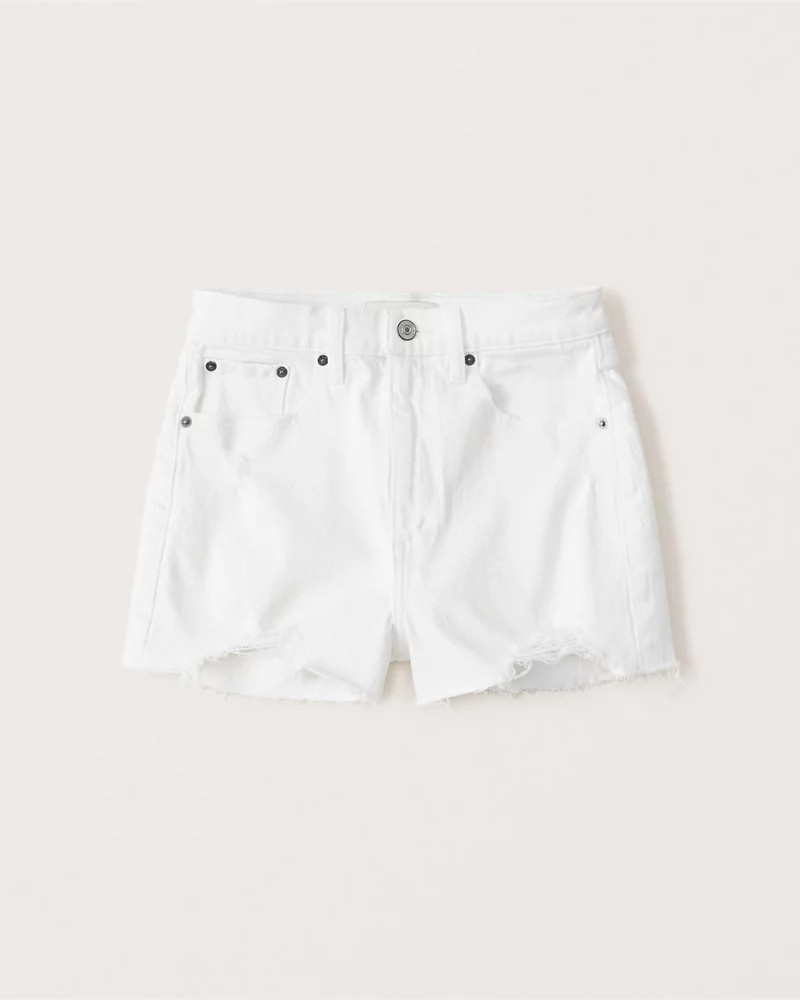High Rise Mom Shorts | Abercrombie & Fitch US & UK