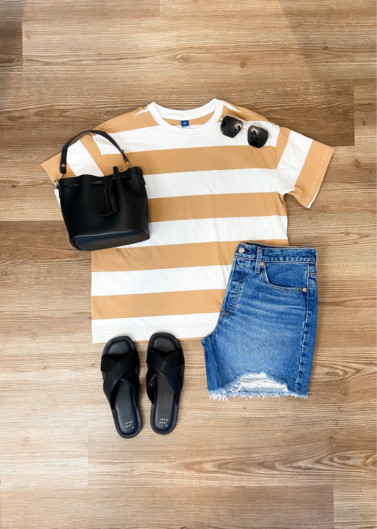 Realistic summer outfit that is easy to recreate!

#LTKitbag #LTKstyletip #LTKfindsunder100