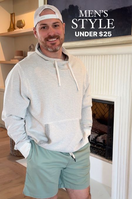 Men’s spring outfit under $25 from @walmartfashion. Scott is wearing a large in shorts & XL in pullover (needs a large, it’s big). Both run tts and perfect spring look for him // #walmartpartner #walmartfashion 

#LTKstyletip #LTKmens #LTKfindsunder50