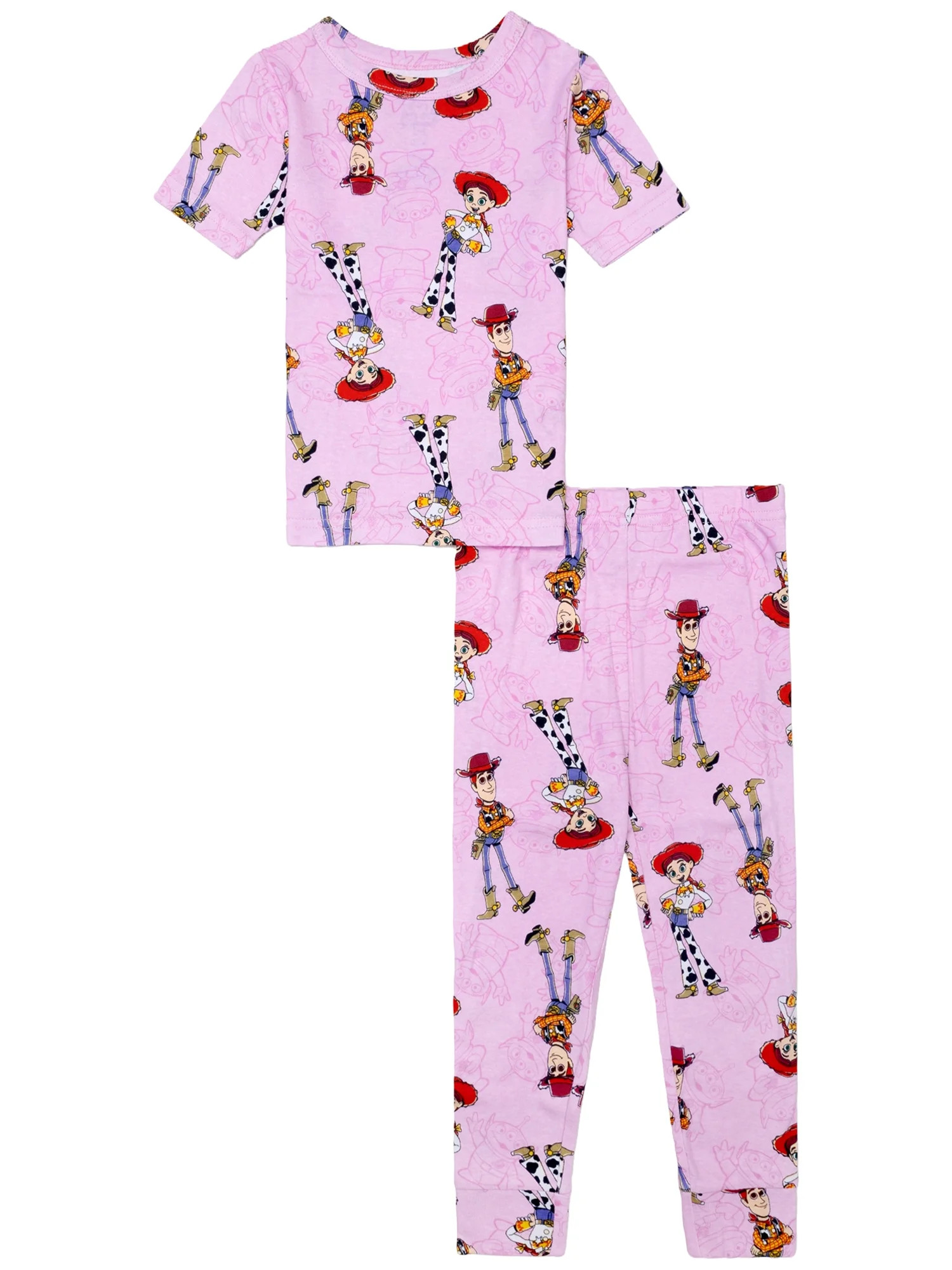 Character Toddler Snug Fit Two-Piece Pajama Set, Sizes 12M-5T - Walmart.com | Walmart (US)