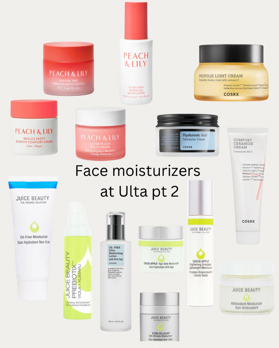 #nontoxic face moisturizers Ulta pt 2