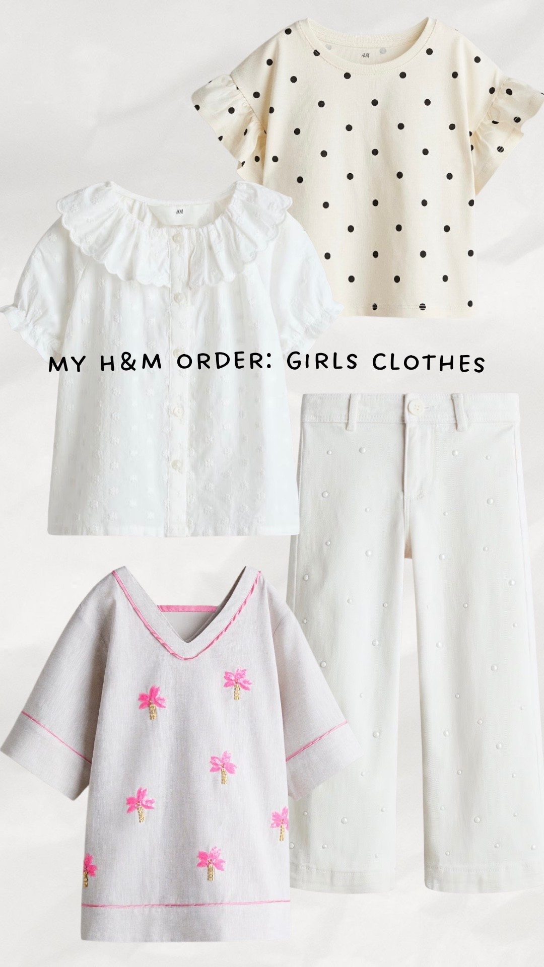 My H&M order: Girls clothes for spring 



#LTKKids