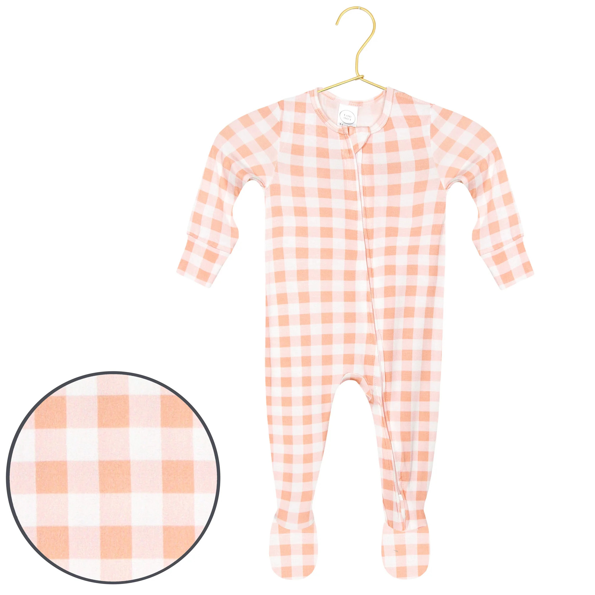 Evie Zipper Footies | Lou Lou & Company