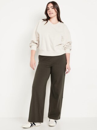 High-Waisted Fashion Wide-Leg Leggings | Old Navy (US)