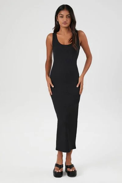 Ribbed Tank Bodycon Maxi Dress | Forever 21 | Forever 21 (US)