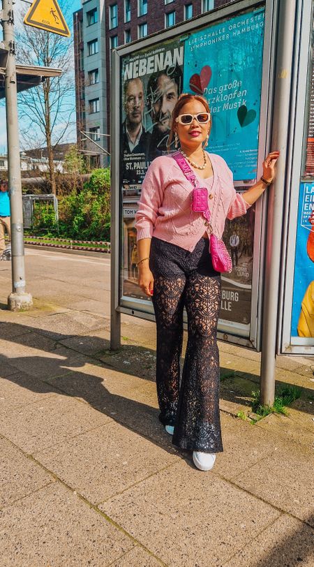 My birthday look on spring weekend with pink cardigan and black lace pant. 🩷🌸🩷🌸

#LTKeurope #LTKstyletip #LTKSeasonal