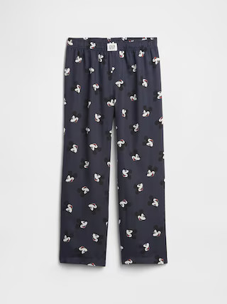 GapKids × Disney Mickey Mouse 100% Recycled PJ Pants | Gap Factory