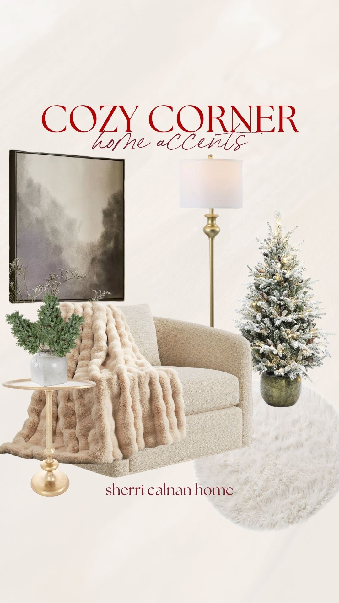 Cozy corner home styling home decor home favorites coastal home neutral home decor styling winter styling sherricalnanhome 

#LTKHoliday #LTKSeasonal #LTKHome