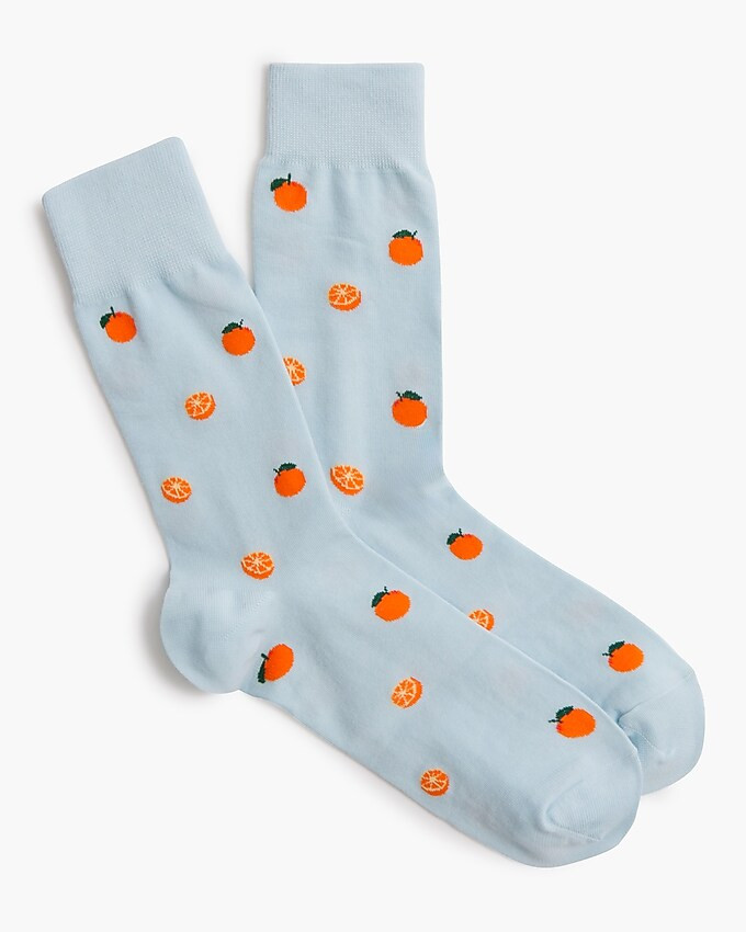 Orange fruit socks | J.Crew Factory