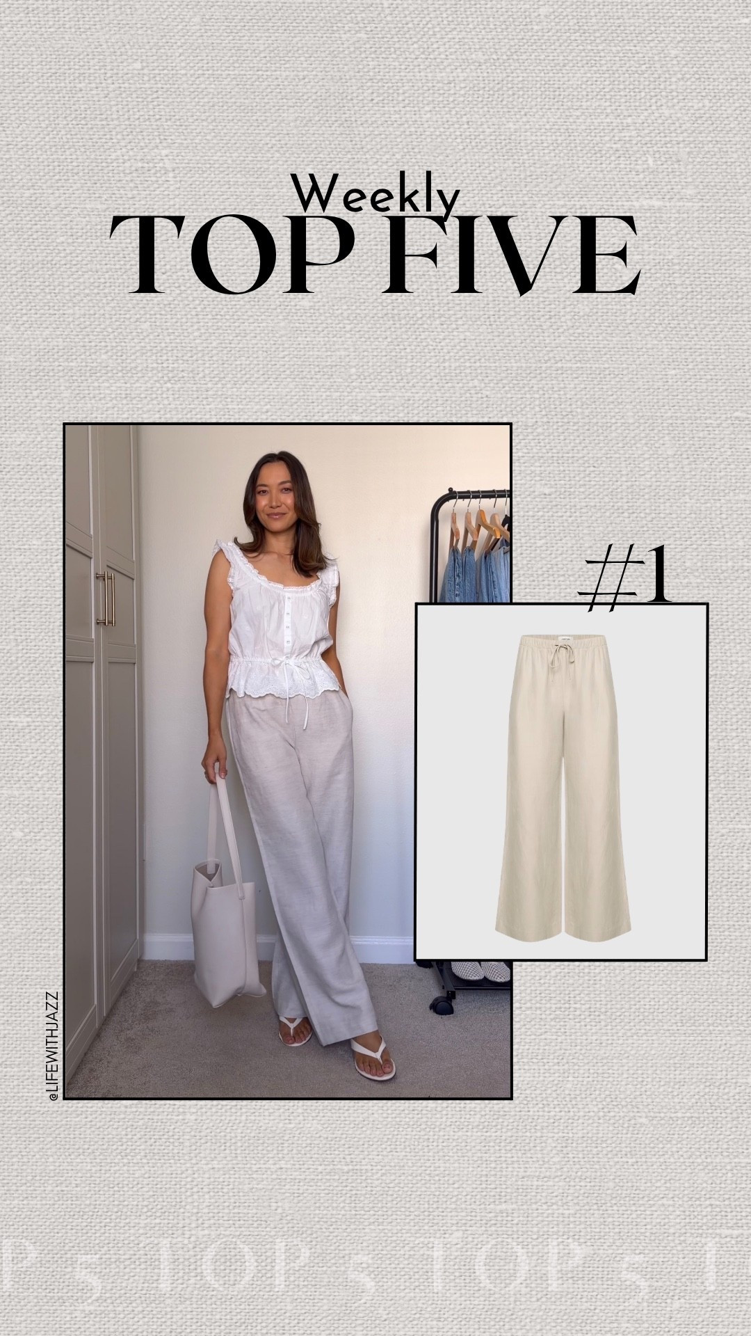 #1 bestseller this week: Aritzia lodge cruise linen pants 

Wearing xs in regular

#LTKSeasonal