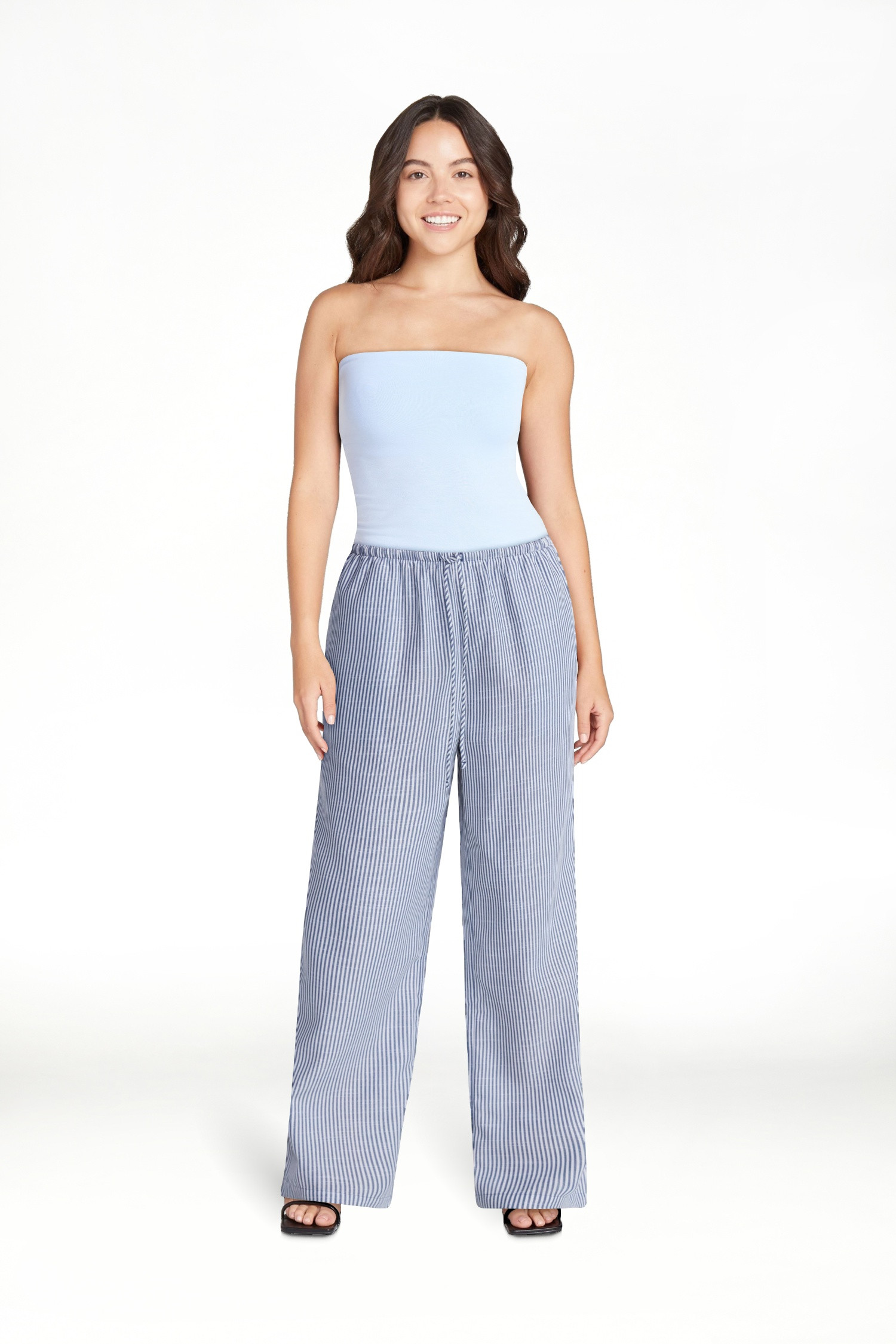 No Boundaries Drawstring Beach Pant, Women's and Women's Plus | Walmart (US)
