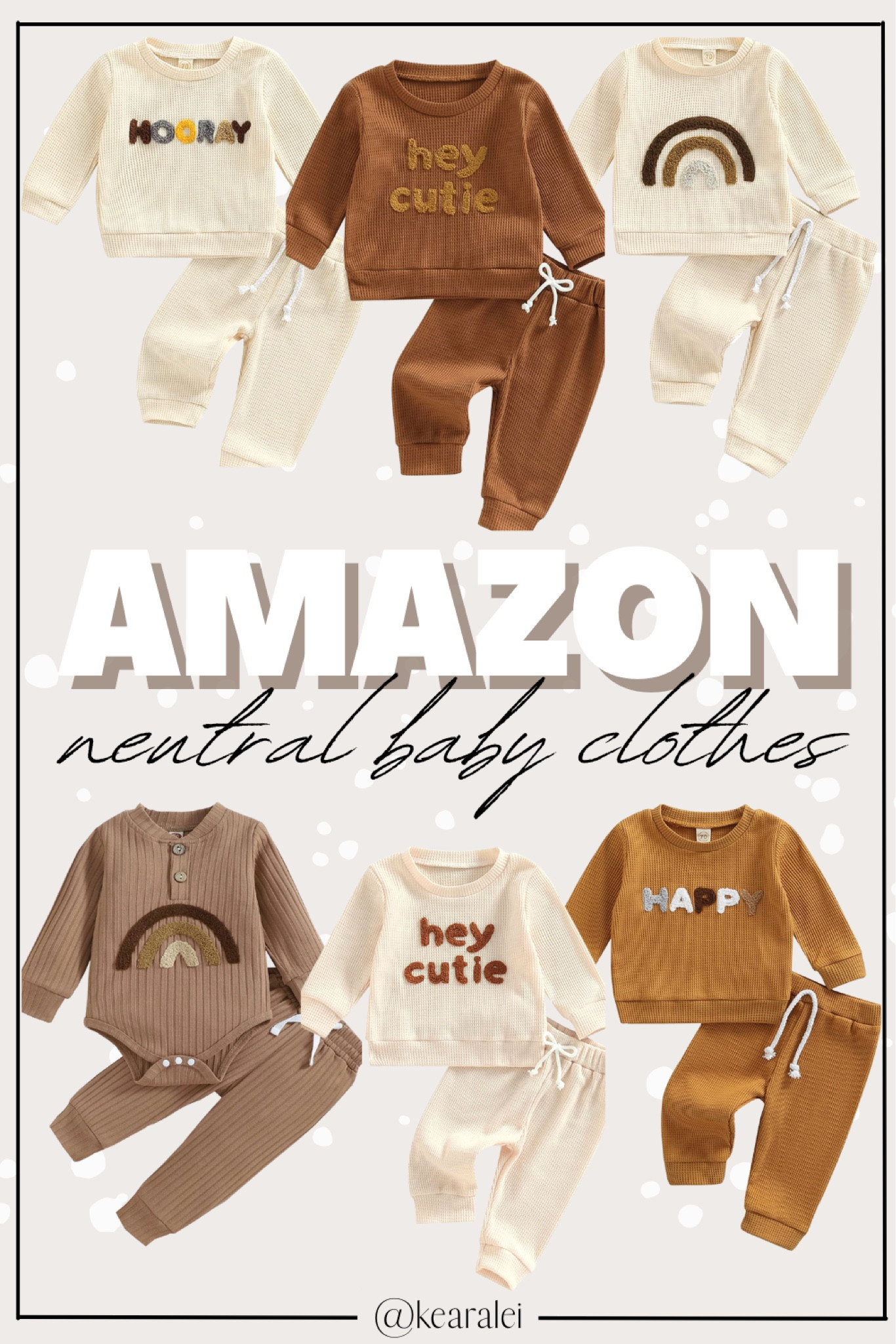 Amazon gender neutral Baby clothes baby boy girl outfits toddler boys girls cool outfit jumpsuit onesie sweats joggers textured ribbed waffle knit rust brown tan ivory cream beige taupe toddler babies boys girls neutral outfit Amazon fashion || #baby #boy #girl #clothes #outfit #toddler #outfits #amazon #affordable #cute #jumpsuit #neutral .
.
.

thanksgiving outfits, thanksgiving decor, table tablescape, Christmas outfits, holiday outfit, holiday dress dresses Christmas decor, Christmas outfit, garland, tree, wreath, gift guide for her him gift guides husband dad brother uncle grandpa father in law mom mother in law sister bff friend teenage son daughter kids toddlers baby girl boy, Black Friday cyber Monday deals sales sale alert,

baby shower dress, Maternity Dresses, Maternity, over the bump, motherhood maternity, pinkblush, mama shirt sweatshirt pullover, hospital bag, nursery, maternity photos, baby moon, pregnancy, pregnant, maternity leggings, maternity tops, diaper bag, mama necklace, baby boy, baby girl outfits, newborn, mom, toddler boy toddler girl,

Target, Abercrombie and fitch, Amazon, Shein, Nordstrom, H&M, forever 21, forever21, Walmart, asos, Nordstrom rack, Nike, adidas, Vans

teacher outfits, business casual, casual outfits, neutrals, street style, Midi skirt, Maxi Dress, Swimsuit, Bikini, Travel, skinny Jeans, Puffer Jackets, Concert Outfits, Cocktail Dresses, Sweater dress, Sweaters, cardigans Fleece Pullovers, hoodies, button-downs, Oversized Sweatshirts, Jeans, High Waisted Leggings, dresses, joggers, fall Fashion, winter fashion, leather jacket, Sherpa jackets, Deals, shacket, Plaid Shirt Jackets, apple watch bands, lounge set, Date Night Outfits, Vacation outfits, Mom jeans, shorts, sunglasses, Disney outfits, Romper, jumpsuit, Airport outfits, plus size fashion, Stanley cup tumbler


Follow my shop @kearalei on the @shop.LTK app to shop this post and get my exclusive app-only content!

#liketkit #LTKfamily #LTKbump #LTKbaby
@shop.ltk
https://liketk.it/3U5WI

#LTKSeasonal #LTKbump #LTKbaby