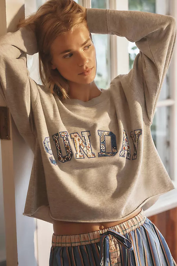 College Outfit, Fall Sweatshirt, Anthropologie | Anthropologie (UK)