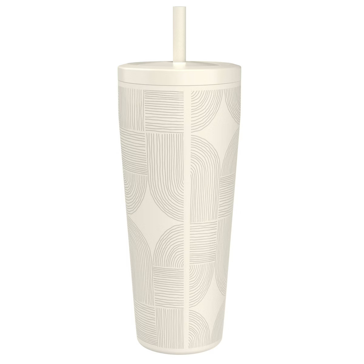 Zak Designs 30 fl oz Stainless Steel Straw Tumbler | Target