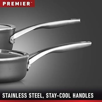 Amazon.com: Calphalon 11-Piece Pots and Pans Set, Nonstick Kitchen Cookware with Stay-Cool Handle... | Amazon (US)