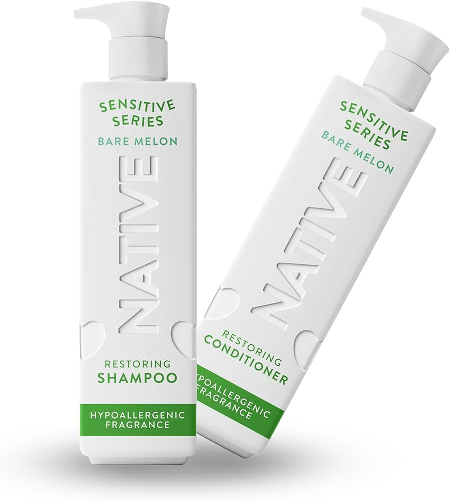 Native Restoring Shampoo Conditioner, Sensitive Series Bare Melon - 18oz - Pack Of 02 | Amazon (US)