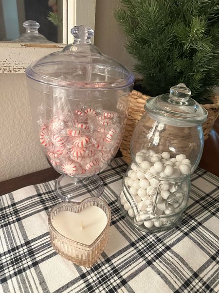 The cutest heart candle for valentines! This one i snagged last year but linked similar ones. Also linked the candy jars.  

#LTKfindsunder50 #LTKhome #LTKSeasonal