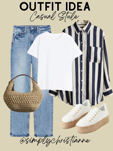 Casual spring outfit, summer outfit 

#LTKstyletip #LTKitbag #LTKshoecrush