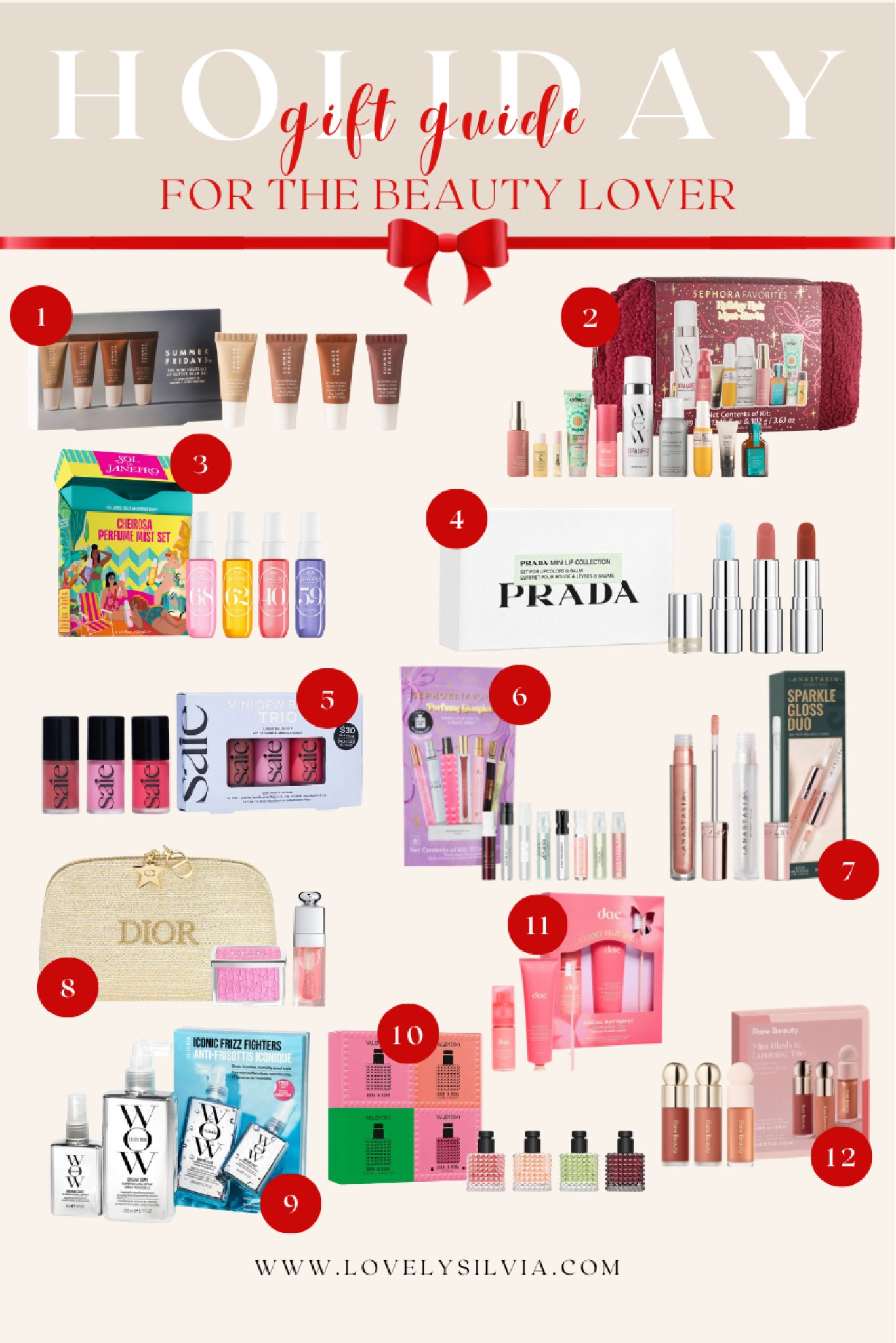 Holiday gift guide: beauty edition under $100!

Beauty gift ideas, makeup gift ideas, skincare gift ideas, fragrance gift ideas, gifts for women, gifts for her, Christmas gift ideas, Sephora sale 

#LTKHoliday #LTKBeauty #LTKGiftGuide