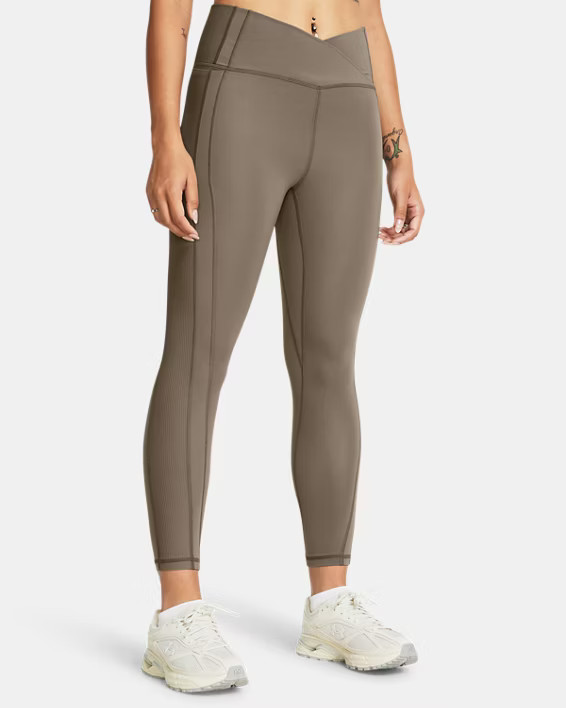 Women's UA Meridian Crossover Ankle Leggings | Under Armour | Under Armour (US)