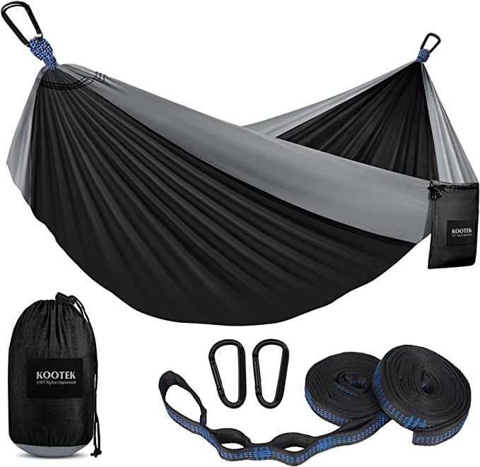 Kootek Camping Hammock Double & Single Portable Hammocks Camping Accessories for Outdoor, Indoor,... | Amazon (US)