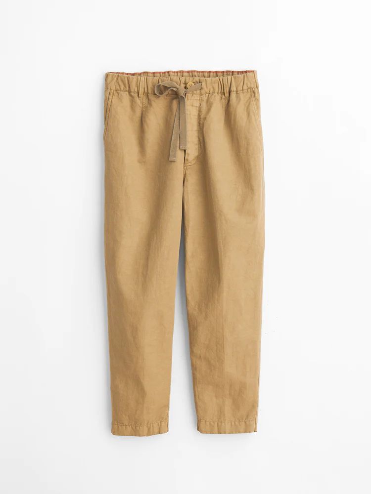 Pull On Pant in Cotton Linen | Alex Mill