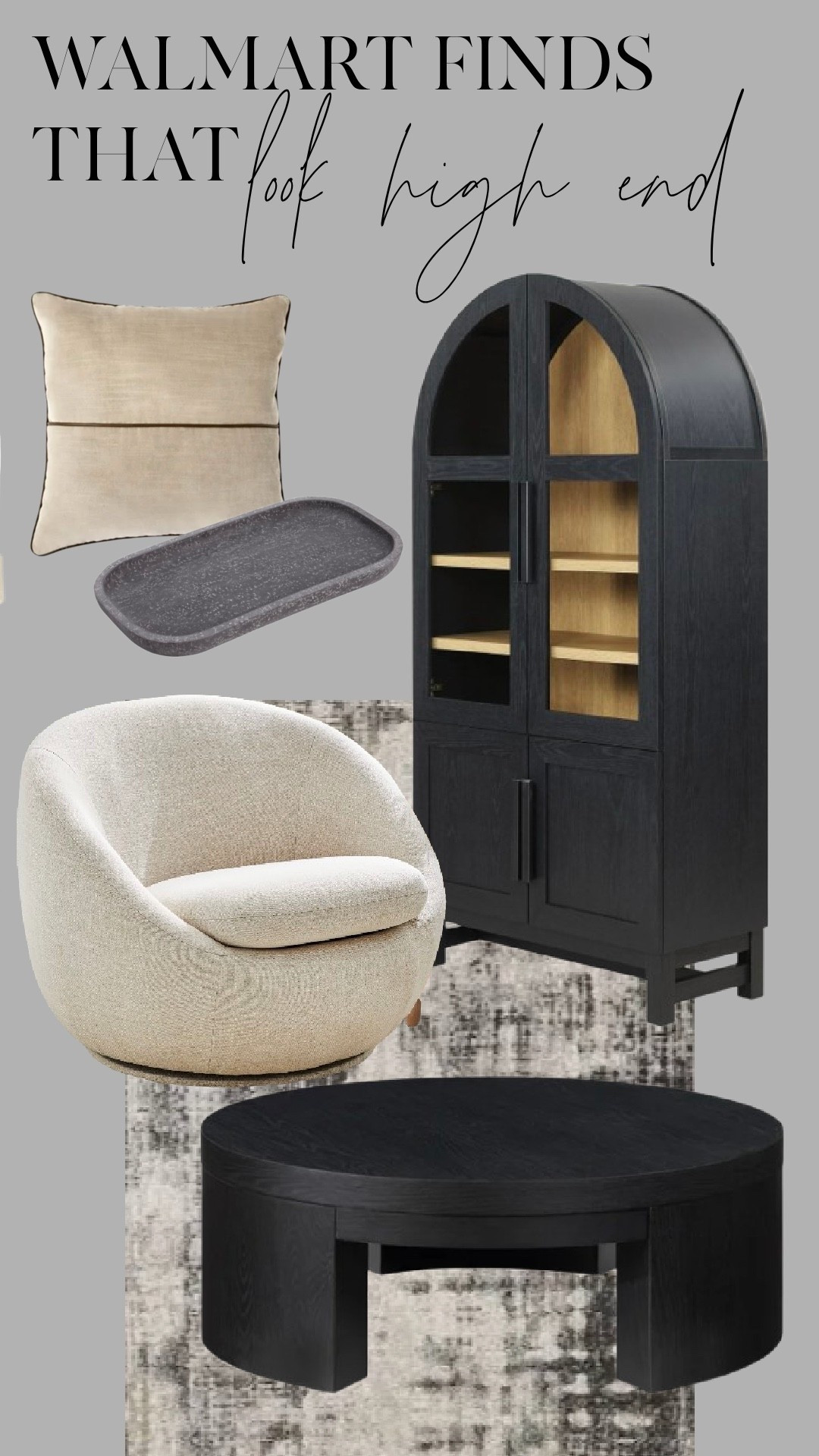 Walmart finds that look high-end 🤍

These pieces have the look of designer furniture for a fraction of the price—clean lines, neutral textures, and silhouettes that feel elevated and timeless.

✨ Shop these Walmart finds before they sell out.

#walmartfinds #highendlook #neutralhome #budgetdecor #ltkhome

#LTKHome #LTKSaleAlert