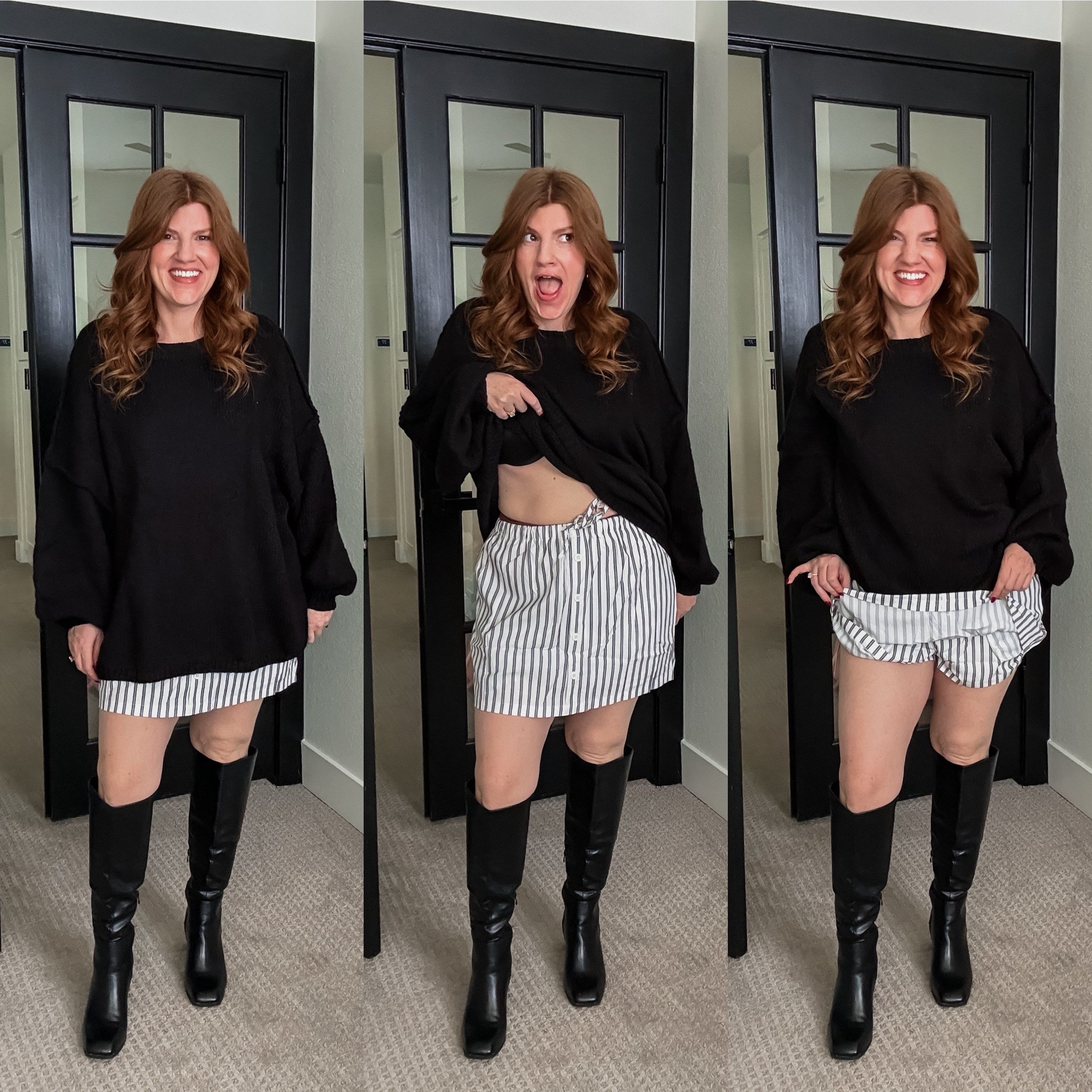 Love this sweater hack from Amazon. 

Fall outfit 

#LTKFindsUnder50 #LTKPetite #LTKStyleTip