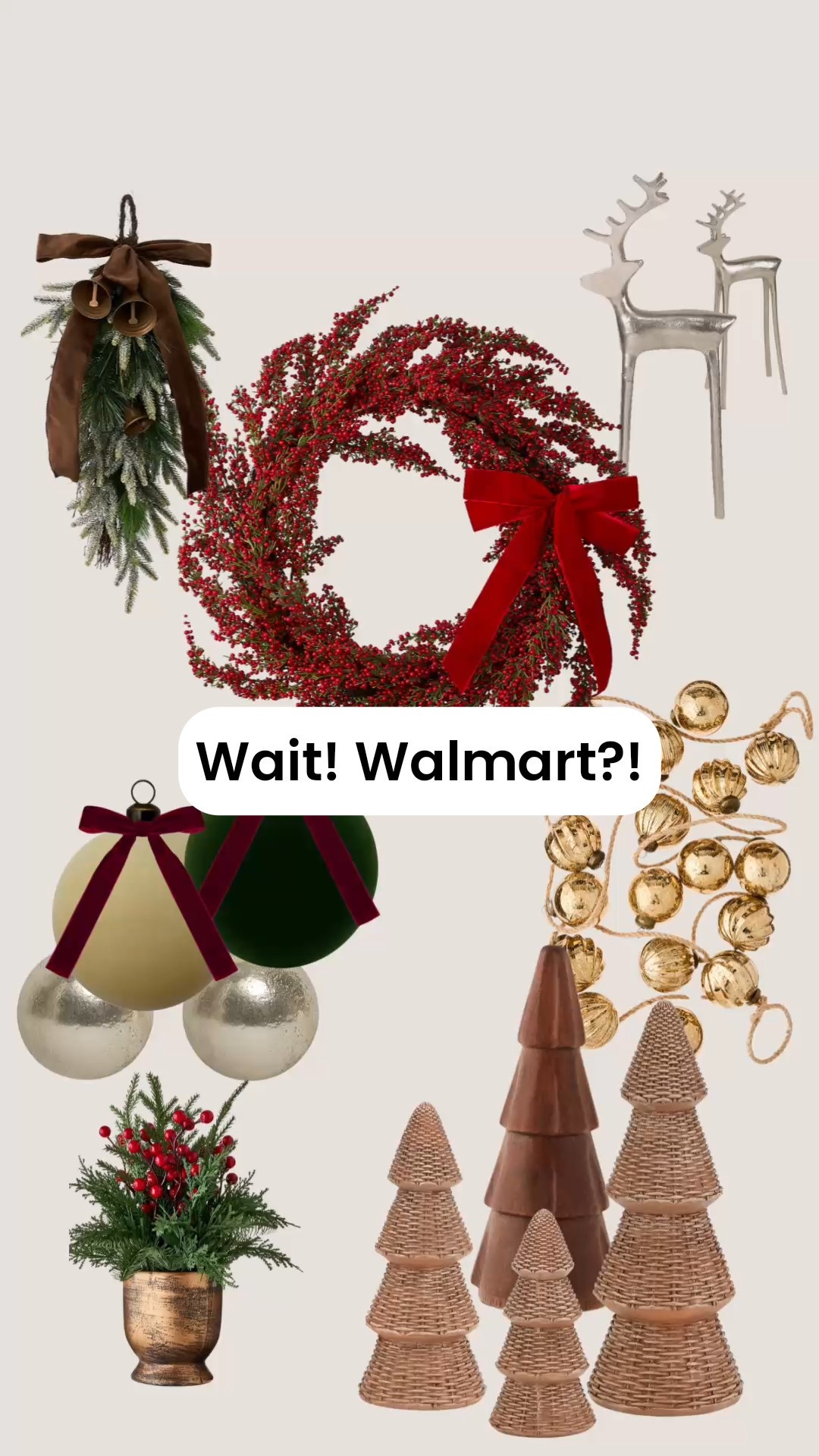 Walmarts Chritmas decorations are serving this year!!! 🤩 

#LTKSaleAlert #LTKHome #LTKHoliday